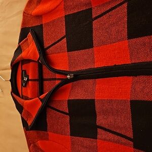 Sweater long sleeve zip up cardigan